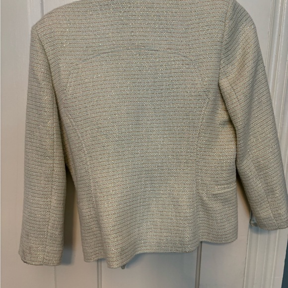 Ted Baker Cream and Gold Jacket / Blazer - Picture 6 of 8